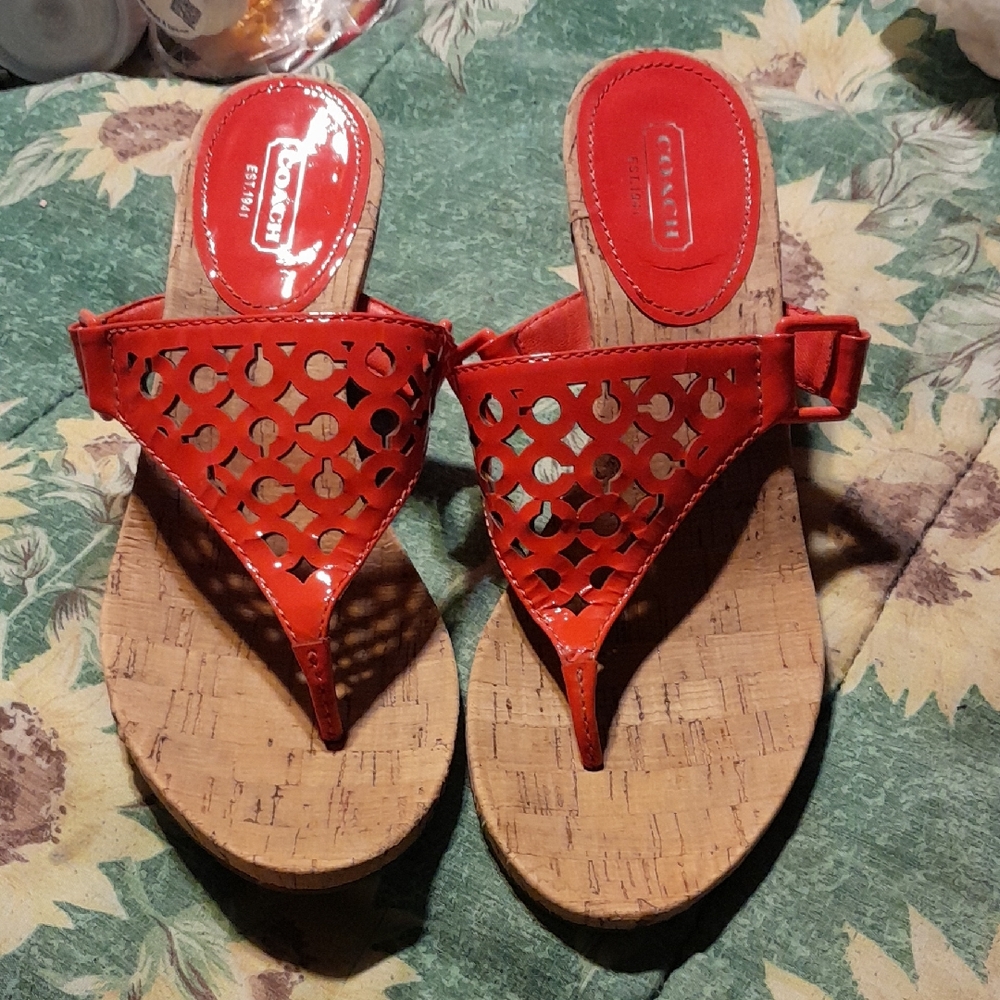 Chic Red Sandals